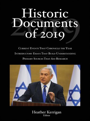 cover image of Historic Documents of 2019